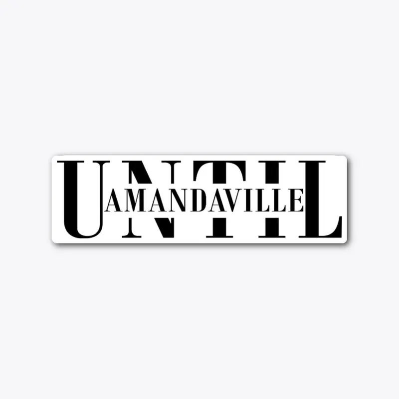 Amandaville Until Stickers