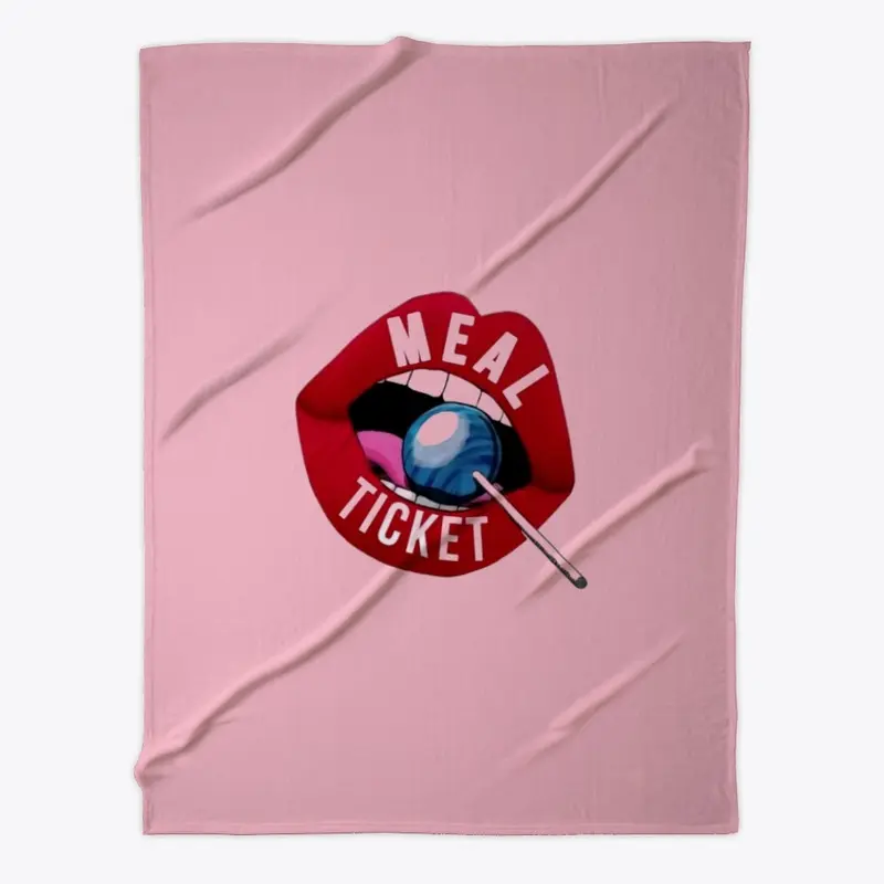 Meal Ticket Fleece Blanket